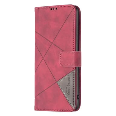 BINFEN Lommebok-deksel Samsung Galaxy A16 5G/A16 4G - Rød