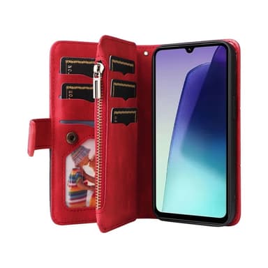 KT Lommebok-deksel til Xiaomi Redmi 14C - Rød