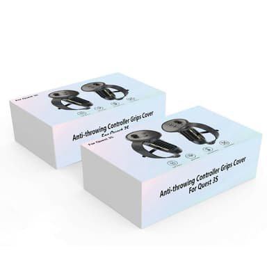 1 par til Meta Quest 3S Controller Silikonetui Anti-Slip Anti-Slip Greppdeksel