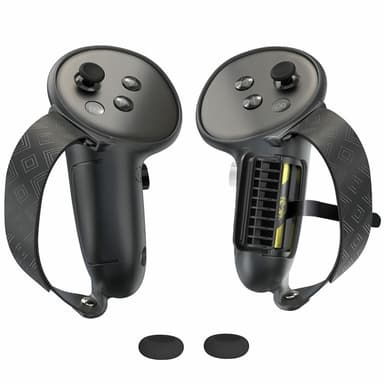 1 par til Meta Quest 3S Controller Silikonetui Anti-Slip Anti-Slip Greppdeksel