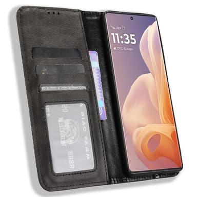 Til Motorola Moto G85 Deksel Lommebok-deksel