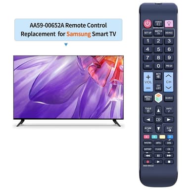 TV-fjernkontroll Erstatning for AA59-00652A Samsung TV