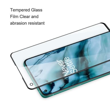 AMORUS til OnePlus Nord 4 Skjermbeskytter i Herdet Glass 2-Pakke