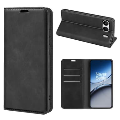 For OnePlus Nord 4 Deksel Lommebok-deksel Telefonveske Lommebok - Svart