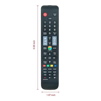 TV-fjernkontroll Erstatning for AA59-00793A Samsung TV