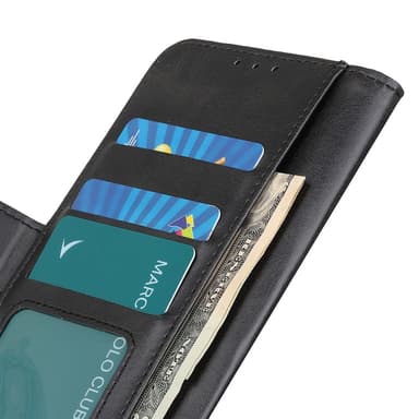 Til Google Pixel 9 Pro/Pixel 9 Telefonveske Stativveske - Svart