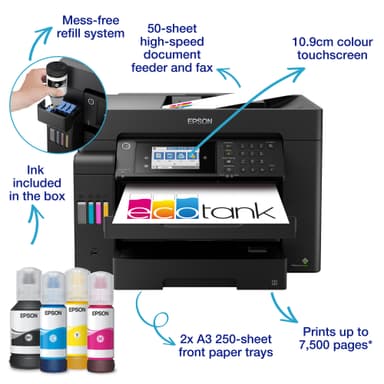 Epson EcoTank ET-16600 AIO inkjet-fargeskriver