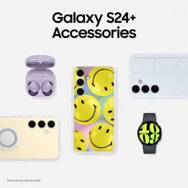 Samsung Galaxy S24 Plus 5G smarttelefon 12/256GB Amber Yellow