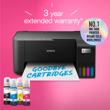 Epson EcoTank ET-2865 multifunksjonsskriver C11CJ67433 (sort)