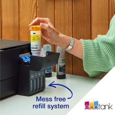 Epson EcoTank ET-2865 multifunksjonsskriver C11CJ67433 (sort)