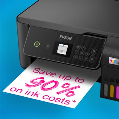 Epson EcoTank ET-2875 multifunksjonsskriver C11CJ66424 (sort)