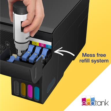 Epson EcoTank ET-2875 multifunksjonsskriver C11CJ66424 (sort)