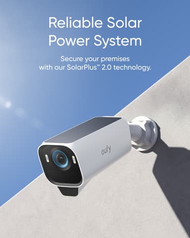 Eufy eufyCam S3 Pro 4K overvåkningskamera (4-pakning)