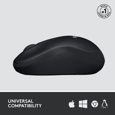 Logitech M220 Silent trådløs mus (sort)