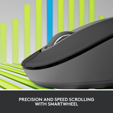 Logitech Signature M650 Large Wireless Mouse (grafitt)
