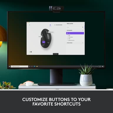 Logitech Signature M650 Large Wireless Mouse (grafitt)