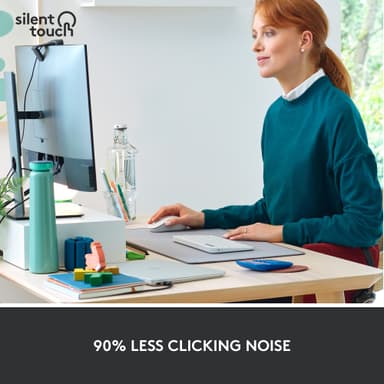 Logitech Signature M650 Wireless Mouse (hvit)