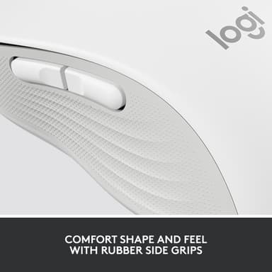 Logitech Signature M650 Wireless Mouse (hvit)
