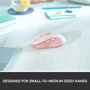 Logitech Signature M650 Wireless Mouse (Rose)