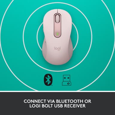 Logitech Signature M650 Wireless Mouse (Rose)