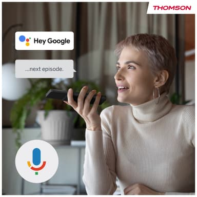 Thomson Google 43" QG4S14 4K QLED smart-TV (2024/sideføtter)