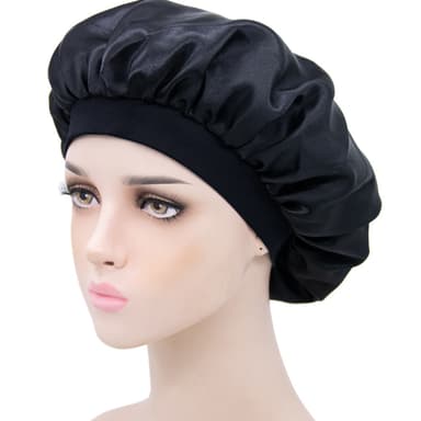 Sovehette Natthette (one size) Sort