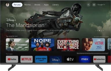 Thomson Google 55" QG4S14 4K QLED smart-TV (2024/sideføtter)