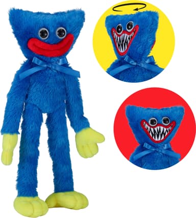 Poppy Playtime bamse med to ansikt (Huggy Wuggy)