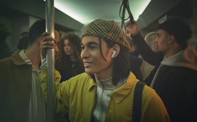 JBL Tune Flex 2 helt trådløse in-ear hodetelefoner (hvit)