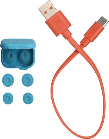 JBL Tune Flex 2 helt trådløse in-ear hodetelefoner (teal)