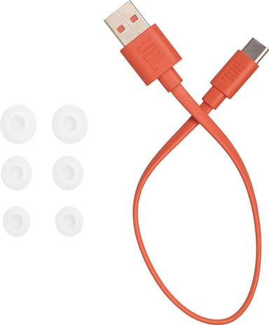 JBL Tune Buds 2 helt trådløse in-ear hodetelefoner (hvit)
