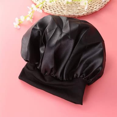 Sovehette Natthette (one size) Sort