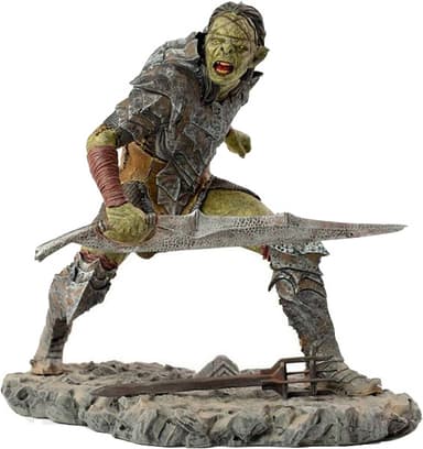 Iron Studios Ringenes Herre sverdkriger actionfigur (Uruk-hai)