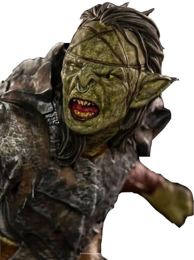 Iron Studios Ringenes Herre sverdkriger actionfigur (Uruk-hai)