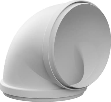 Witt IT201 rund buet 90° ventilasjonssjakt