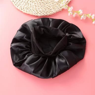 Sovehette Natthette (one size) Sort