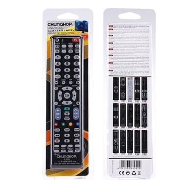 Fjernkontroll for SAMSUNG LED-Tv /  LCD Tv - Universal