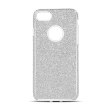 Glitrende etui til iPhone 16 Pro Max - Sølv
