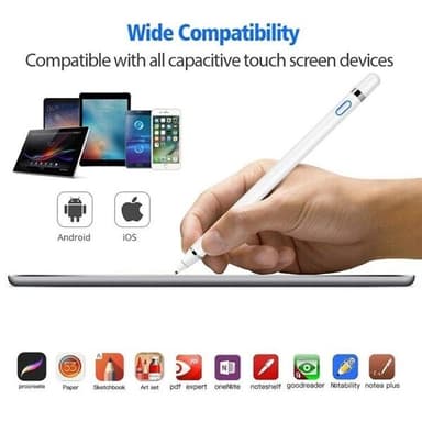 1.4mm Høyfølsom Stylus Penn til iPad, iPhone, Galaxy