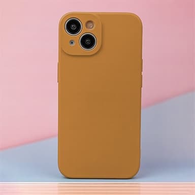 Silikonveske til iPhone 16 Plus - Brun