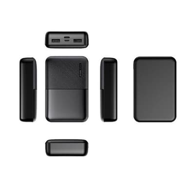Powerbank 10000 mAh med 2xUSB og 1xUSBC