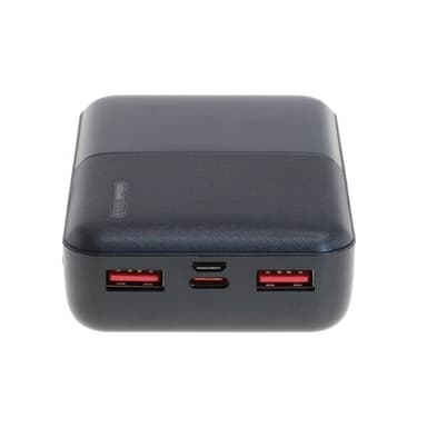 Powerbank 10000 mAh med 2xUSB og 1xUSBC