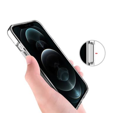 Gjennomsiktig etui for iPhone 16 Pro Max