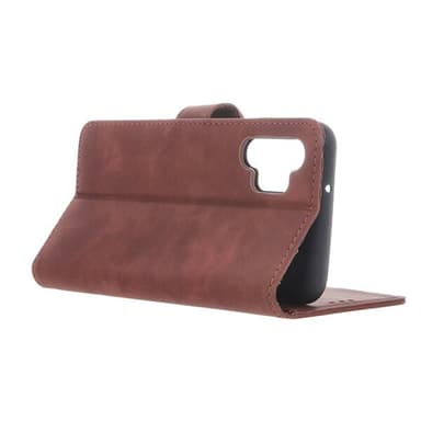 Smart fløyelsveske for iPhone 16 Pro - Brun
