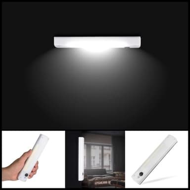 LED-vegglampe / garderobelys - Selvklebende