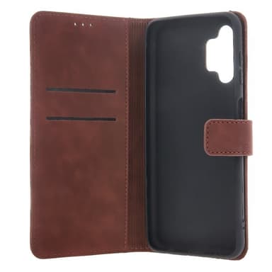 Smart fløyelsveske for iPhone 16 Pro - Brun