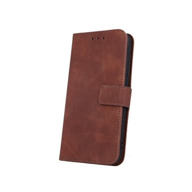 Smart fløyelsveske for iPhone 16 Pro - Brun