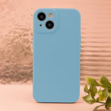 Silikonveske til iPhone 16 Pro Max - Blå