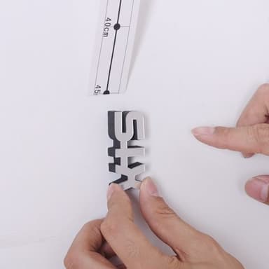 Stor Veggklokke i 3D - 120cm