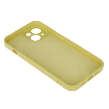 Etui med ringholder for iPhone 16 - Gul